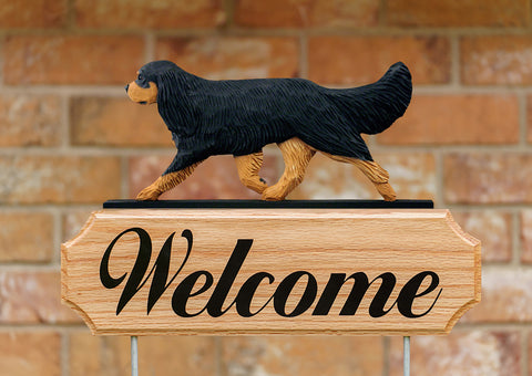 Cavalier King Charles Black and Tan - Michael Park Collection Dog in Gait Welcome Stake