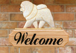 Chow Cream - Michael Park Collection Dog in Gait Welcome Stake