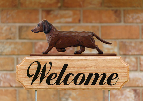 Dachshund Brown -  Michael Park Collection Dog in Gait Welcome Stake