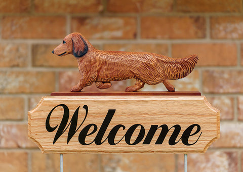 Dachshund Longhaired Red -  Michael Park Collection Dog in Gait Welcome Stake