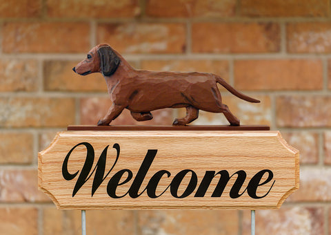 Dachshund Red -  Michael Park Collection Dog in Gait Welcome Stake