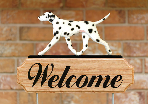 Dalmatian Black -  Michael Park Collection Dog in Gait Welcome Stake