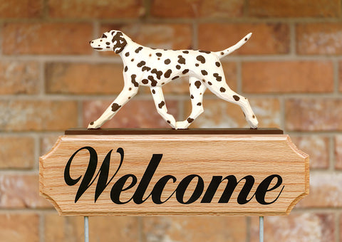 Dalmatian Liver -  Michael Park Collection Dog in Gait Welcome Stake