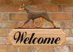 Doberman Red and Tan -  Michael Park Collection Dog in Gait Welcome Stake