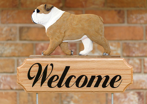 English Bulldog Tan -  Michael Park Collection Dog in Gait Welcome Stake