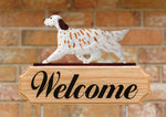 English Setter Orange Belton -  Michael Park Collection Dog in Gait Welcome Stake