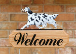 English Setter Tri -  Michael Park Collection Dog in Gait Welcome Stake