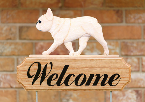 French Bulldog Cream -  Michael Park Collection Dog in Gait Welcome Stake