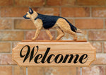 German Shepherd Gold -  Michael Park Collection Dog in Gait Welcome Stake