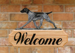 German Shorthaired Pointer Black Roan -  Michael Park Collection Dog in Gait Welcome Stake