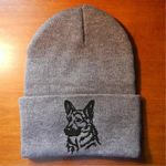 German Shepherd - Embroidered Knit Hats