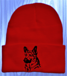 German Shepherd - Embroidered Knit Hats