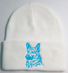 German Shepherd - Embroidered Knit Hats