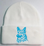 German Shepherd - Embroidered Knit Hats