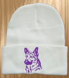 German Shepherd - Embroidered Knit Hats