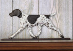 German Shorthair Pointer White/Liver - Michael Park Collection Dog in Gait Toppers