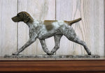 German Shorthair Pointer Liver/Roan - Michael Park Collection Dog in Gait Toppers