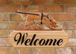 Golden RetrieverTrack Light -  Michael Park Collection Dog in Gait Welcome Stake