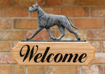 Great Dane Blue -  Michael Park Collection Dog in Gait Welcome Stake