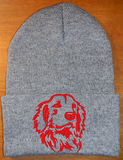 Golden Retriever - Embroidered Knit Hats