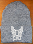 Boston Terrier - Embroidered Knit Hats