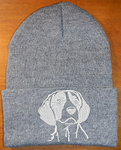 Beagle - Embroidered Knit Hats