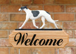 Greyhound Blue White -  Michael Park Collection Dog in Gait Welcome Stake