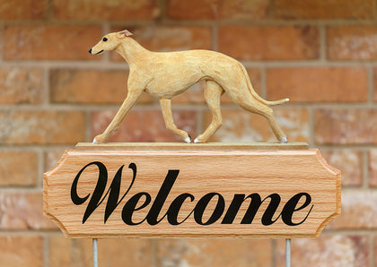 Greyhound Fawn -  Michael Park Collection Dog in Gait Welcome Stake