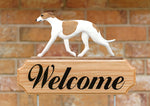 Greyhound Fawn White -  Michael Park Collection Dog in Gait Welcome Stake