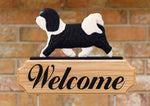 Havanese Black and White - Michael Park Collection Dog in Gait Welcome Stake