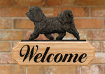 Havanese Dark Grey - Michael Park Collection Dog in Gait Welcome Stake