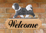 Havanese Grey and White - Michael Park Collection Dog in Gait Welcome Stake