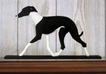 Italian Greyhound Black/White -  Michael Park Collection Dog in Gait Toppers