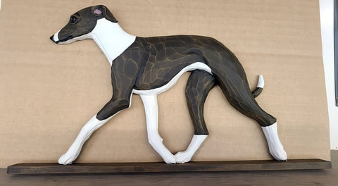 Italian Greyhound Seal - Michael Park Collection Dog in Gait Toppers