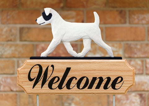 Jack Russell Terrier Rough Coat Black - Michael Park Collection Dog in Gait Welcome Stake