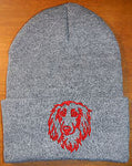 Dachshund Longhaired - Embroidered Knit Hats