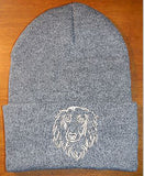 Dachshund Longhaired - Embroidered Knit Hats