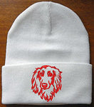 Dachshund Longhaired - Embroidered Knit Hats