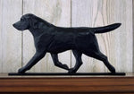 Black Labrador - Michael Park Collection Dog in Gait Toppers