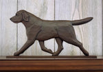 Chocolate Labrador  - Michael Park Collection Dog in Gait Toppers