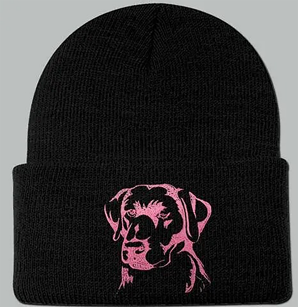 Lab Hat Labrador Retriever - Embroidered Knit Hats