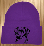 Labrador Retriever - Embroidered Knit Hats