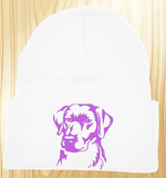 Labrador Retriever - Embroidered Knit Hats