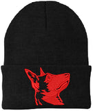 Belgian Malinois - Embroidered Knit Hats