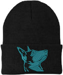 Belgian Malinois - Embroidered Knit Hats