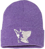 Belgian Malinois - Embroidered Knit Hats