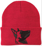 Belgian Malinois - Embroidered Knit Hats