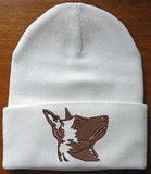 Belgian Malinois - Embroidered Knit Hats