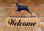 Miniature Pinscher Black and Tan - Michael Park Collection Dog in Gait Welcome Stake