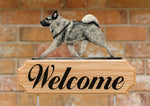 Norwegian Elkhound - Michael Park Collection Dog in Gait Welcome Stake